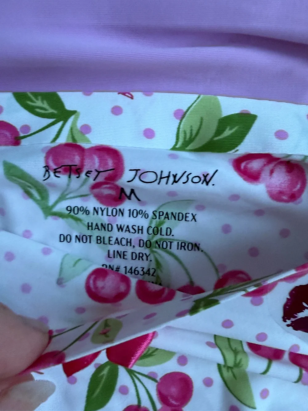 Betsey Johnson 4 pack no show underwear New M